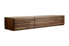 【開梱・設置】テレビボード　アルモニア180cm　ブラウン　AL042