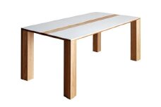 【開梱・設置】セラミックテーブル　バイソン　テーブル１６５cm　ＯＮ／ＣＩＦ　AL131