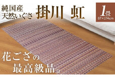 純国産天然いぐさ　「掛川　虹」１畳（茶色）　BG003