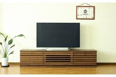 【開梱・設置】アストロ 180cm テレビボード（ウォールナット）　AX046