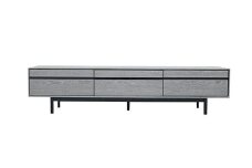 【開梱・設置】ロゼッタ 180cm テレビボード（グレーC-106）　AX062