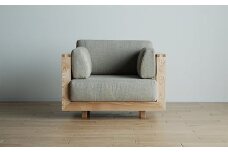 【開梱・設置】ナープ　ソファ1P（93cm）　CR-BE/TN　AL158