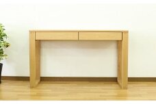 【開梱・設置】ブルーム 120cm デスク（ナチュラル）リモートワーク テレワーク　AX098