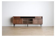 【開梱・設置】ルーデンス　テレビボード　150ｃｍ　ブラウン　AL236