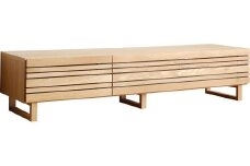 【開梱・設置】エルドラ　テレビボードL脚　180cm　ナチュラル　AL247