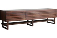 【開梱・設置】エルドラ　テレビボードH脚　180cm　ブラウン　AL254