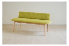 【開梱・設置】ダイニングベンチ　ミラージュセティ138cm　OC/AN-MS（ナチュラル/ミモザ）　AL289