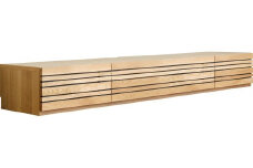 【開梱・設置】テレビボード　アクティフ240cm　ナチュラル　AL319
