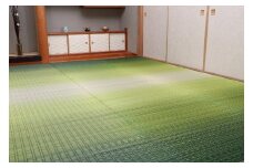 掛川織り福岡花ござ「大自然」草原（6畳　261×352cm）　AA310