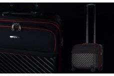 スーツケース [amant-AVANT] フロントオープン EVA スーツケース 横型 機内持ち込み S ダイヤルロック (ブラック) [10028D] 福岡県 大木町 株式会社 レクサス AY183