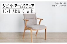 チェア ジェント アームSチェア OC／AN-BE ナチュラル/アネルカベージュ【開梱・設置】AL380