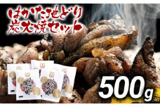 はかた地どり炭火焼セット500g（100g×5p） お取り寄せグルメ お取り寄せ お土産 九州 福岡土産 取り寄せ グルメ MEAT PLUS CP037