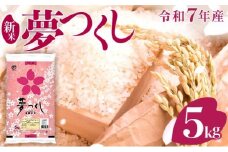 新米登場!!《14営業日内発送》福岡県産米 夢つくし 5kg 令和7年産 |【精米 7年産 国産 お米 ブランド米 5kg × 1 ゆめつくし】CY008