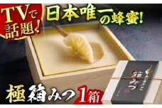 【先行受付 令和7年12月より発送】極箱みつ 400g 蜂蜜 はちみつ ハチミツ 高級 濃厚 バター ハニー クリーム 箱蜜 蜂蜜 広川町 / 株式会社九州蜂の子本舗 [AFAI010]