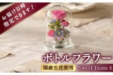 ボトルフラワー R-B 花 はな ハナ フラワー プリザーブドフラワー ドライフラワー プレゼント 贈り物 母の日 広川町 / 株式会社レンデフロール [AFAW023]