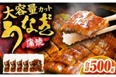 刻み鰻個食パック 計500g（100g×5P） 広川町 / 株式会社イールファクトリー [AFBS019]