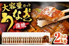 大容量刻み鰻個食パック 計2kg（100g×20P） 広川町 / 株式会社イールファクトリー [AFBS020]