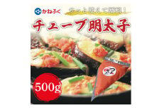 かねふくチューブ明太子 500g 辛子明太子 [a9094] 藤井乾物店 ※配送不可：離島【返礼品】添田町 ふるさと納税
