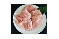 福岡県産地鶏「はかた地どり」むね肉 約1kg