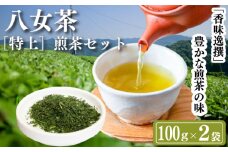 八女茶　【特上】煎茶セット　100g×2袋