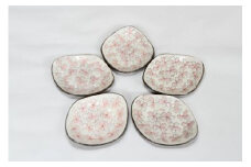 【受注生産】桜模様銘々皿５枚セット