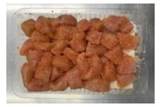 【定期便全3回】稲石　無着色辛子明太子ひとくちカット　300ｇ