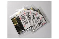 【定期便3回】初摘み新海苔　焼海苔5袋セット　全形5枚×5袋　有明のり　