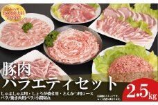 赤村養生館 豚肉セット 2.5㎏ B6