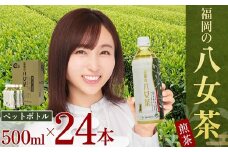 福岡の八女茶ペットボトル（５００ｍｌ×２４本入り） 2K1