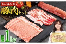 赤村養生館 豚肉セット 1㎏ B12