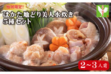 福岡限定！はかた地どり美人水炊き5種セット　2～3人前 Y44