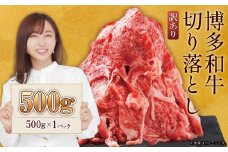 訳あり！【数量限定】博多和牛切り落とし500ｇ Y21-S2