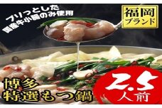 博多特選もつ鍋 2.5人前 4R14