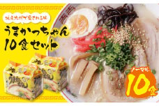 U55-10 うまかっちゃん 豚骨ラーメン 10食セット