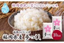 U17-18-01 研ぐお米 夢つくし10kg お米 米 こめ コメ 精米 ブランド米 白米 人気 おすすめ 夢つくし ゆめつくし 福岡県産米 食料品 福岡県 【上野焼チャンス】