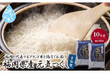 U17-82-01 研ぐお米 福岡県産・元気つくし10kg定期便(隔月・年6回) お米 米 こめ コメ 精米 ブランド米 白米 人気 おすすめ 元気つくし げんきつくし 福岡県産米 食料品 福岡県 定期便 【上野焼チャンス】