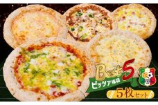 U61-29-01 Best5 ピッツァ福袋(5枚セット) マルゲリータ クアトロ・フォルマッジ てりやきチキンピザ 博多明太ピザ コーンピザ 福袋 ピザ 冷凍 パーティ ギフト プレゼント 贈り物 誕生日 お祝い 内祝い 高級 食品 おつまみ 食べ物 グルメ 福岡 福智町 お取り寄せ【上野焼チャンス】
