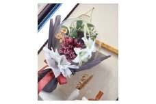 Flower balloon ( フラワー バルーン )  大輪 アーティフィシャル フラワー 花束タイプ 韓国 お花 贈り物