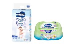 ムーニー  Mサイズたっち 52枚×1パック + やわらかおしりふき本体76枚×1パック おむつ オムツ 紙オムツ 紙おむつ パンツタイプ Mサイズ Mたっちサイズ おしりふき セット ムーニー moony