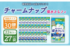 チャームナップ 安心の少量用 消臭タイプ 22枚×27パック 1箱 尿もれパッド 吸水ケア 備蓄
