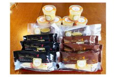 3種類の 和三盆 ケーキ と和三盆 無添加 コテツ 焼プリン 14個 セット チーズケーキ ガトーショコラ