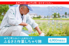 ふるさと作業しちゃり隊（6,900円相当分サービス）