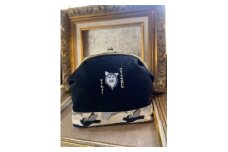 動物愛護 黒 がま口 ハスキー 吉富町/猫山商事 [BGBE017] がま口 ガマ口 福岡県