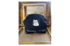 動物愛護 がま口 しろねこ チェック 吉富町/猫山商事 [BGBE021] がま口 ガマ口 福岡県