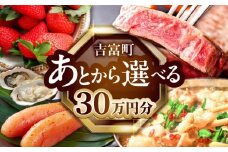 【あとから選べる】吉富町ふるさとギフト 30万円分 [BGZZ008]