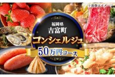【あなたのためのオーダープラン】吉富町 コンシェルジュ 寄附額 50万円 コース [BGZZ010] 返礼品 おすすめ 人気 おまかせ 定期便 福岡県