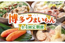 【全4回定期便】博多うまいもん定期便 寄附額 5万円 [BGZZ014]
