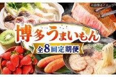 【全8回定期便】博多うまいもん定期便 寄附額 15万円 [BGZZ016]