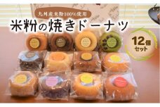 米粉の焼きドーナツ 12個セット　KT0902