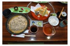 仙寿庵　二八蕎麦と天ぷらセット【梅の膳】ペアお食事券 SJ0103
